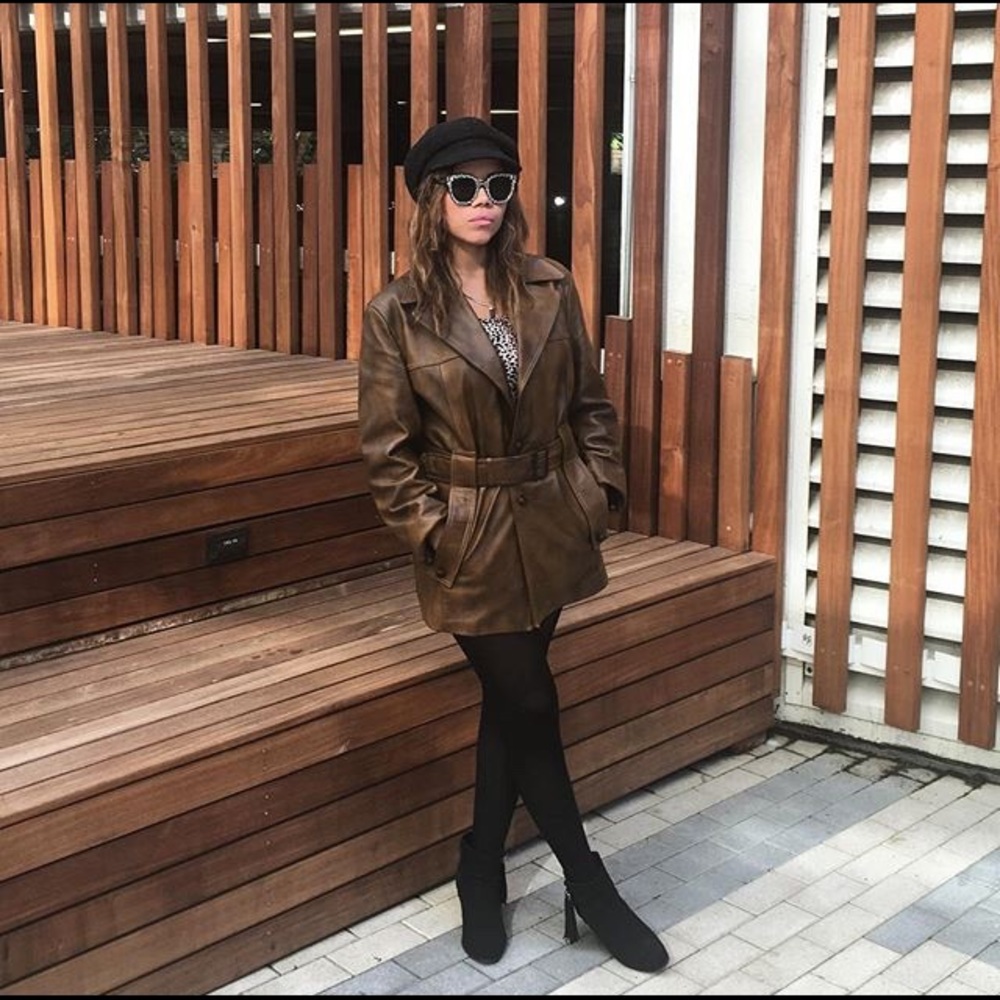 Leather jacket vintage